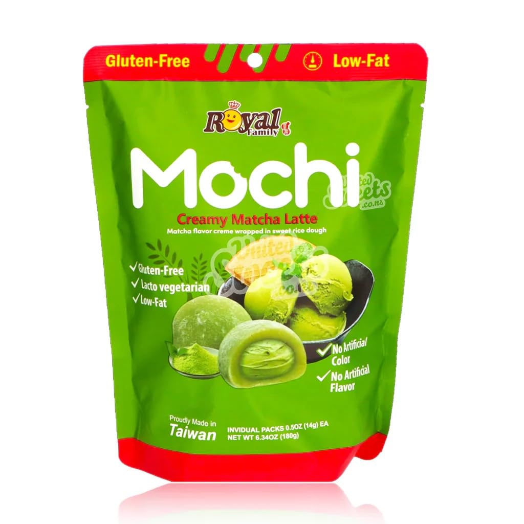 Royal Mochi Creamy Matcha Latte (8 Pieces)