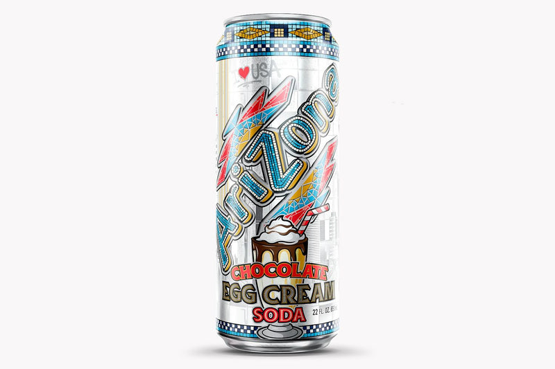 Arizona Chocolate Egg Cream Soda (22oz)