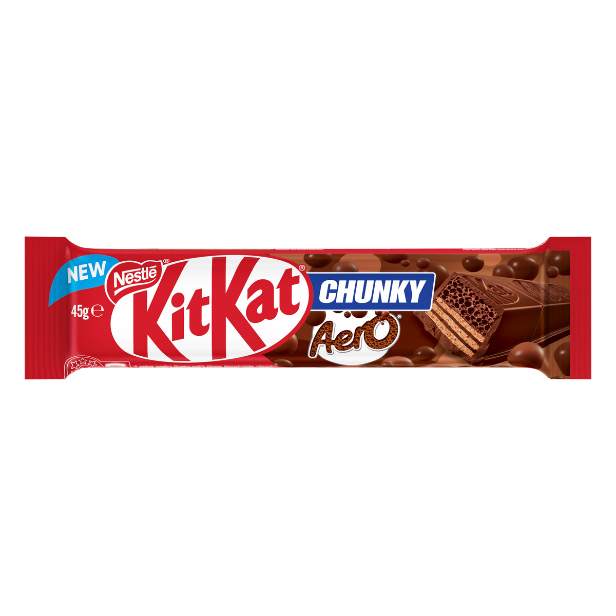 KitKat Chunky Aero Milk Chocolate Bar (45g)