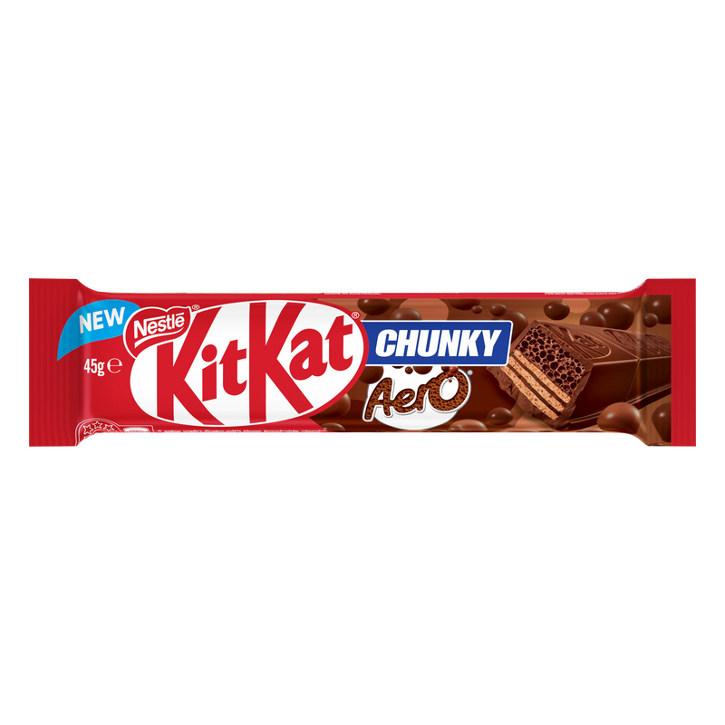 KitKat Chunky Aero Milk Chocolate Bar (45g)