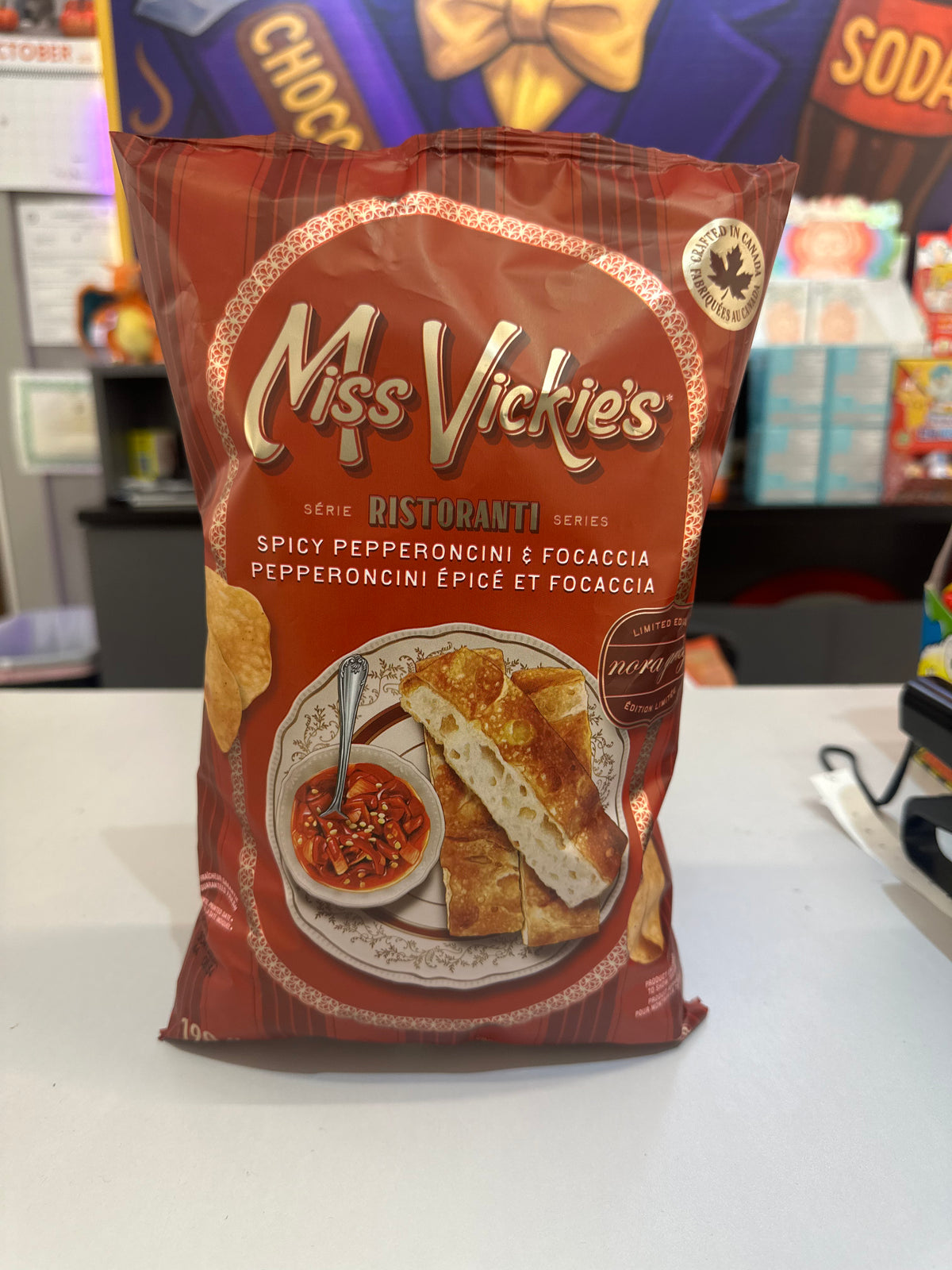Miss Vickie’s Spicy Pepperoni & Focaccia (190g)