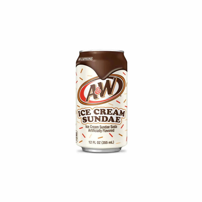 A&W Ice Cream Sundae Soda (12oz)