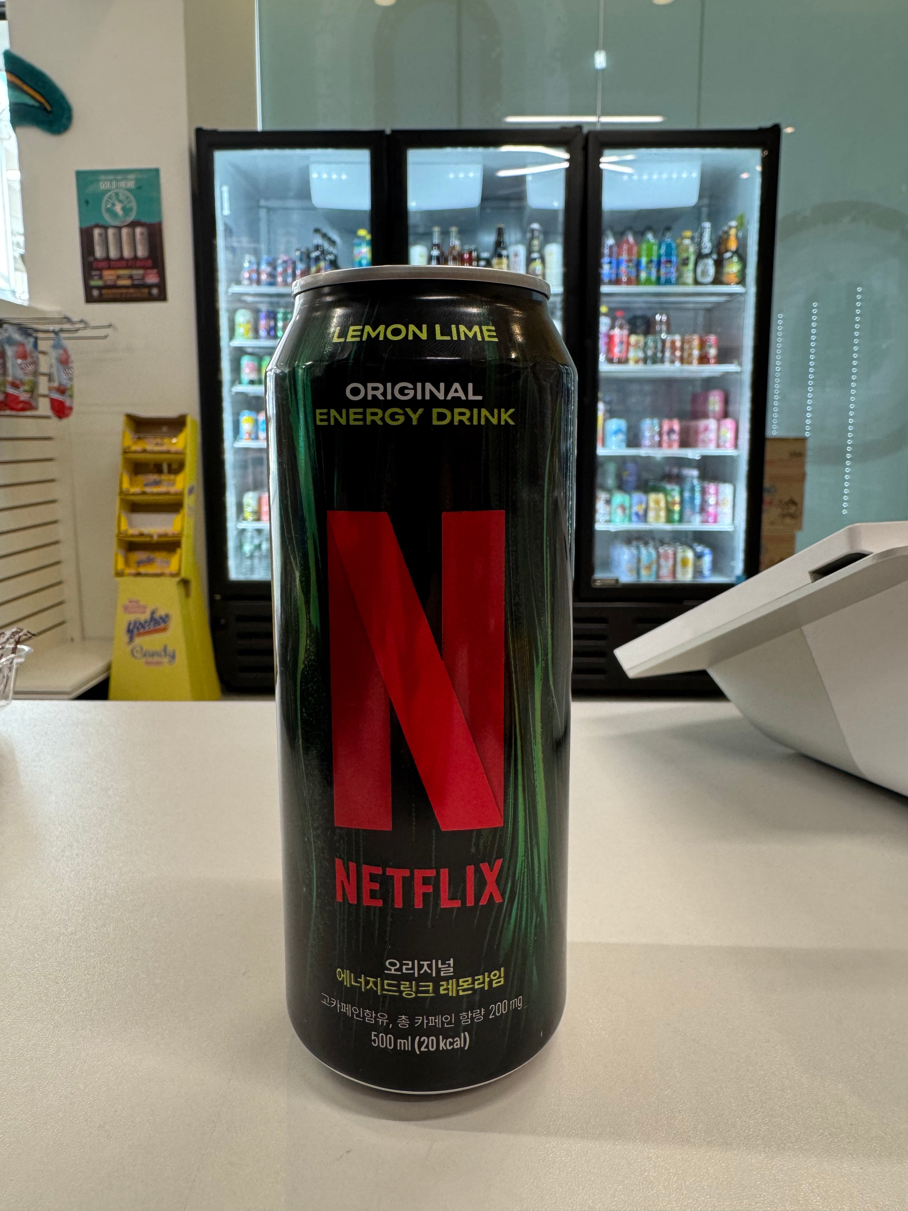 Netflix Lemon Lime Energy Drink (500ml)