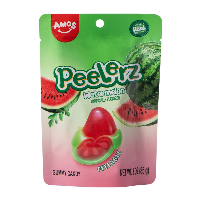 Amos Peelerz Watermelon Gummies (3oz)