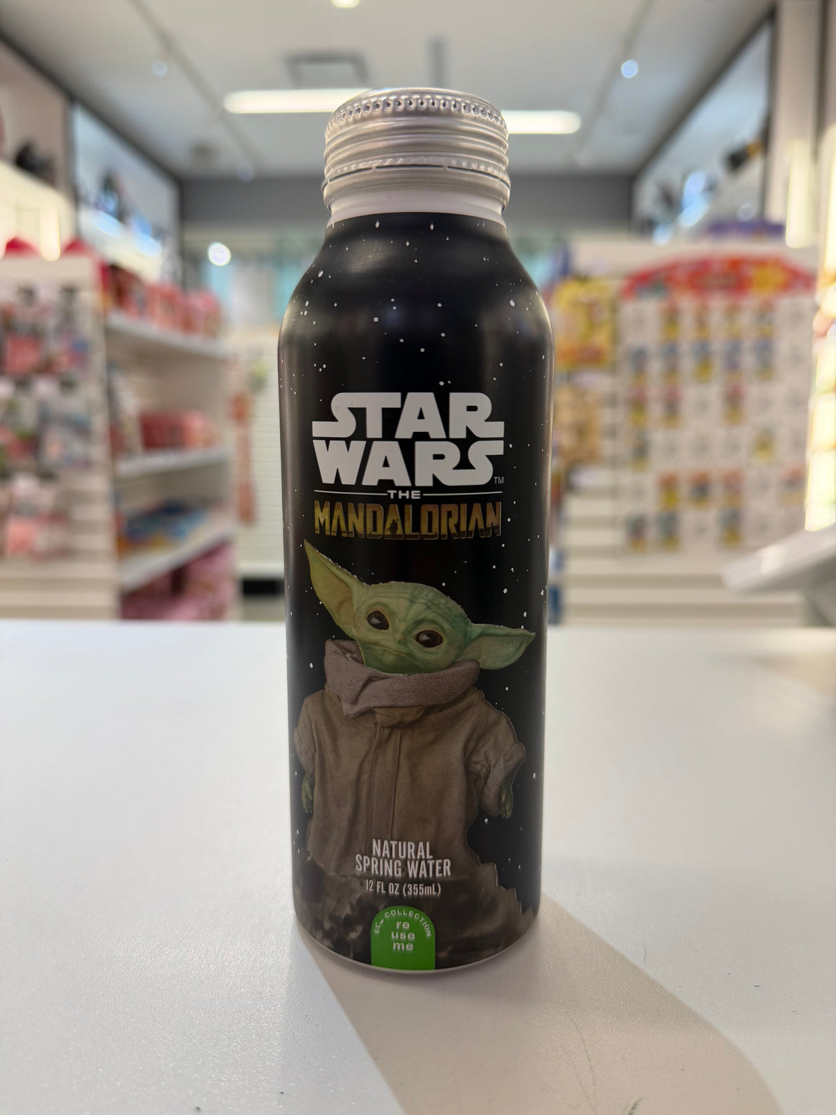 Star Wars The Mandelorian Natural Spring Water Reusable Bottle (12oz)