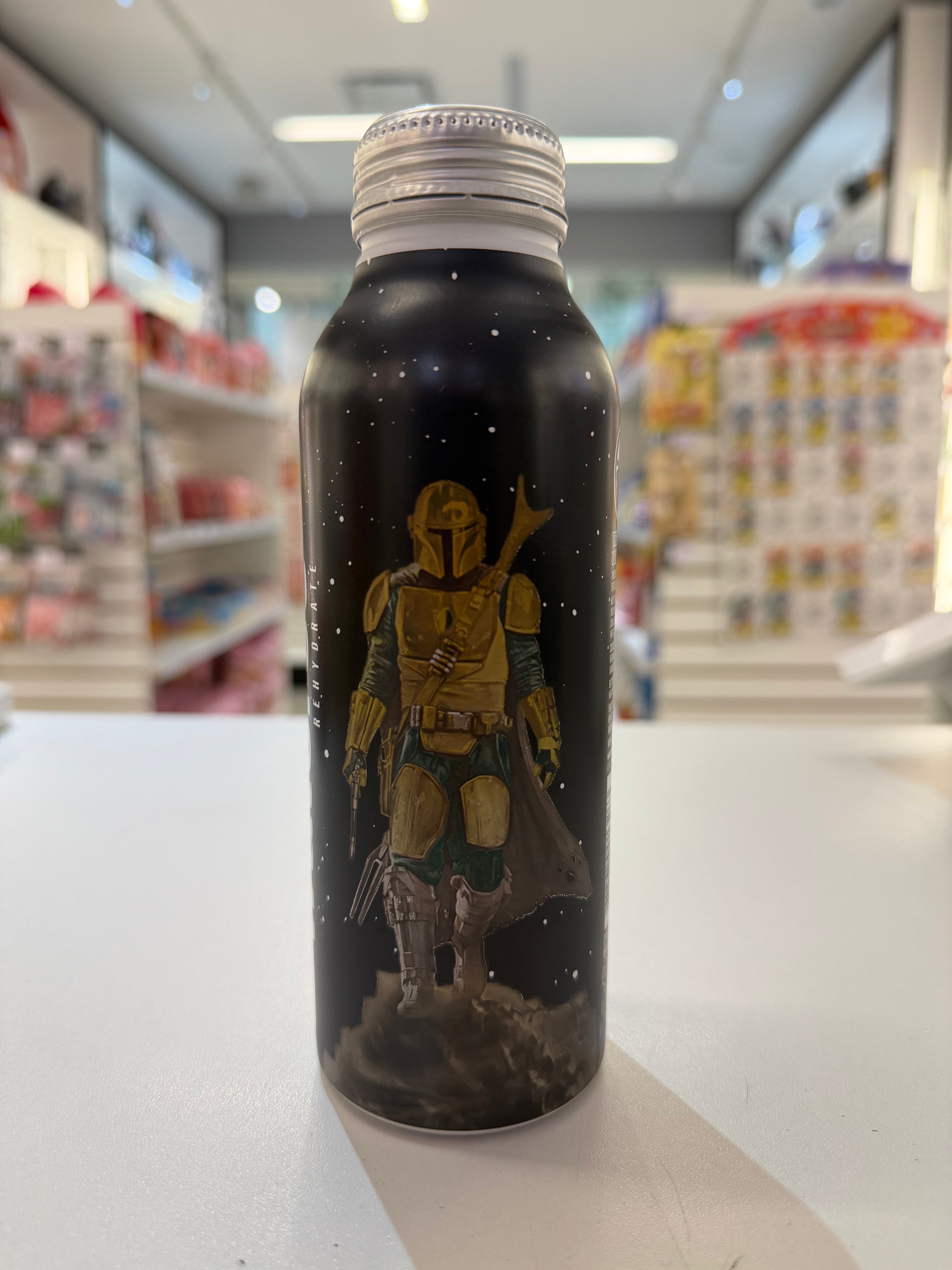 Star Wars The Mandelorian Natural Spring Water Reusable Bottle (12oz)