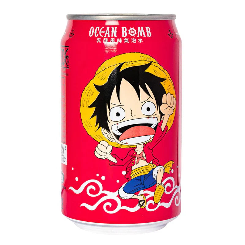 Ocean Bomb One Piece Luffy Yogurt Soda (11.1oz)