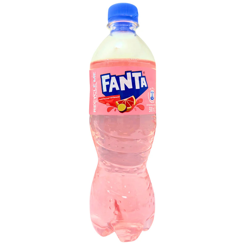 Fanta Grapefruit & Passion Fruit Bottle (500ml)