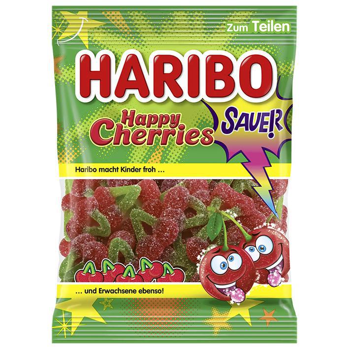 Haribo Happy Sour Cherries (175g)