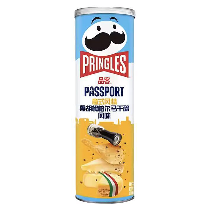 Pringles Black Pepper & Parmesan (110g)