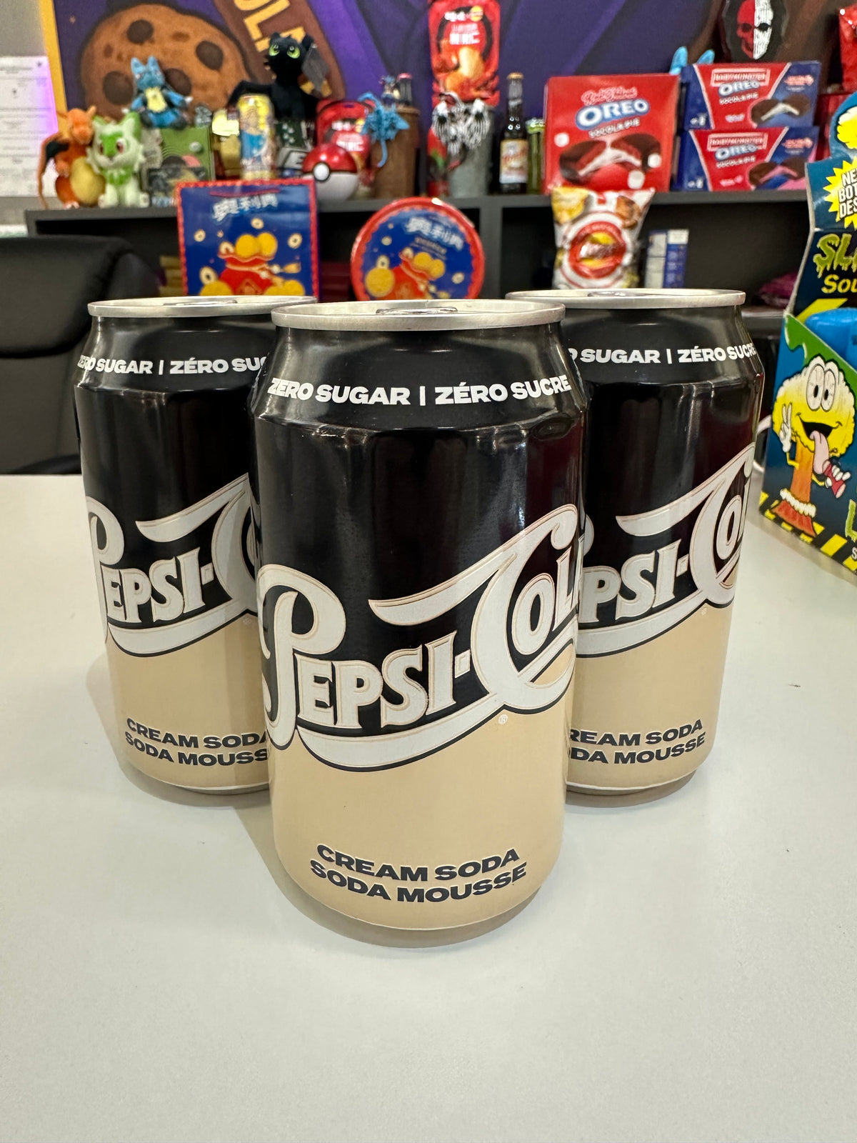 Pepsi Cola Zero Sugar Cream Soda (12oz) 1 Can