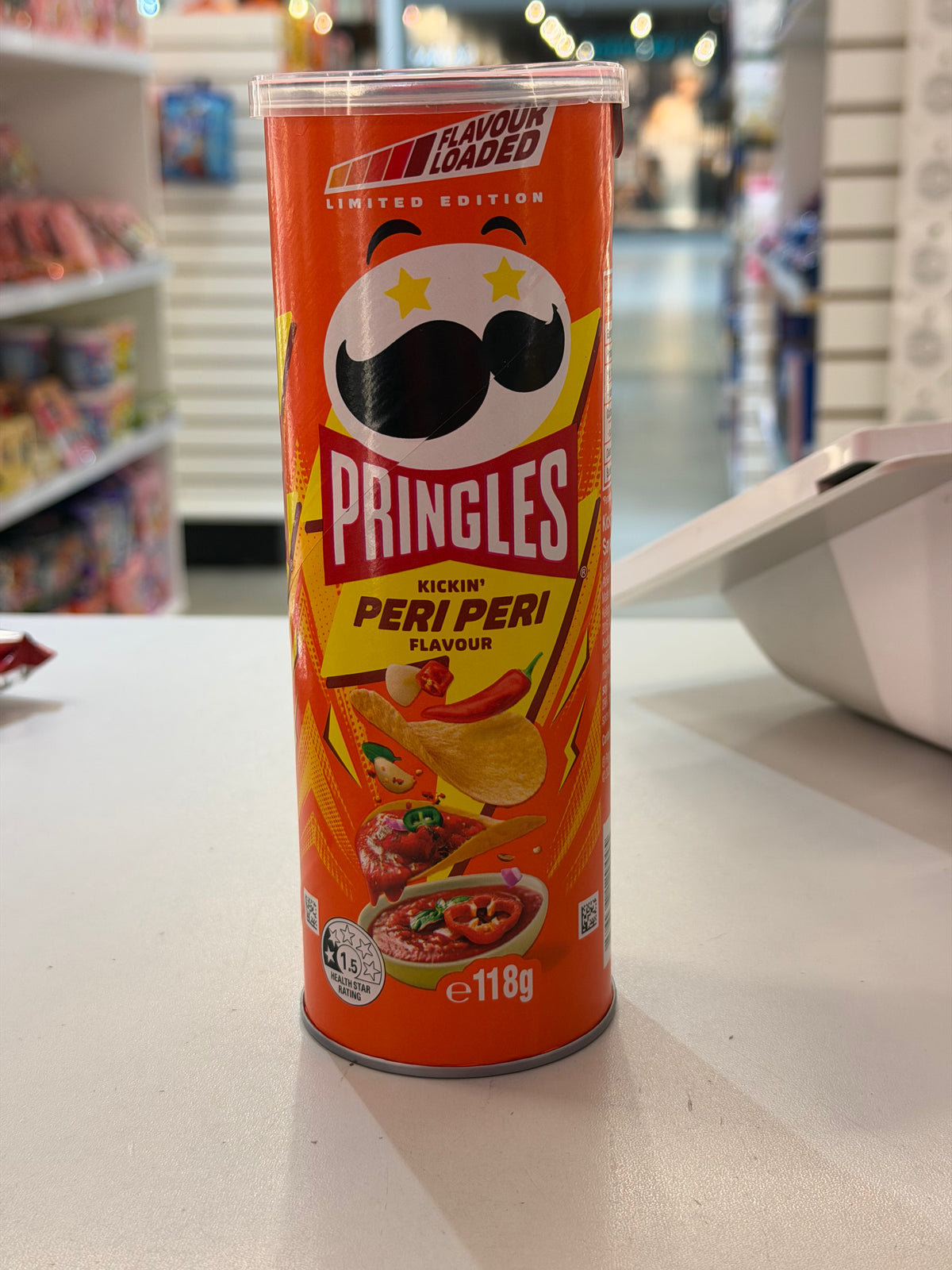 Pringles Kickin Peri Peri (118g)