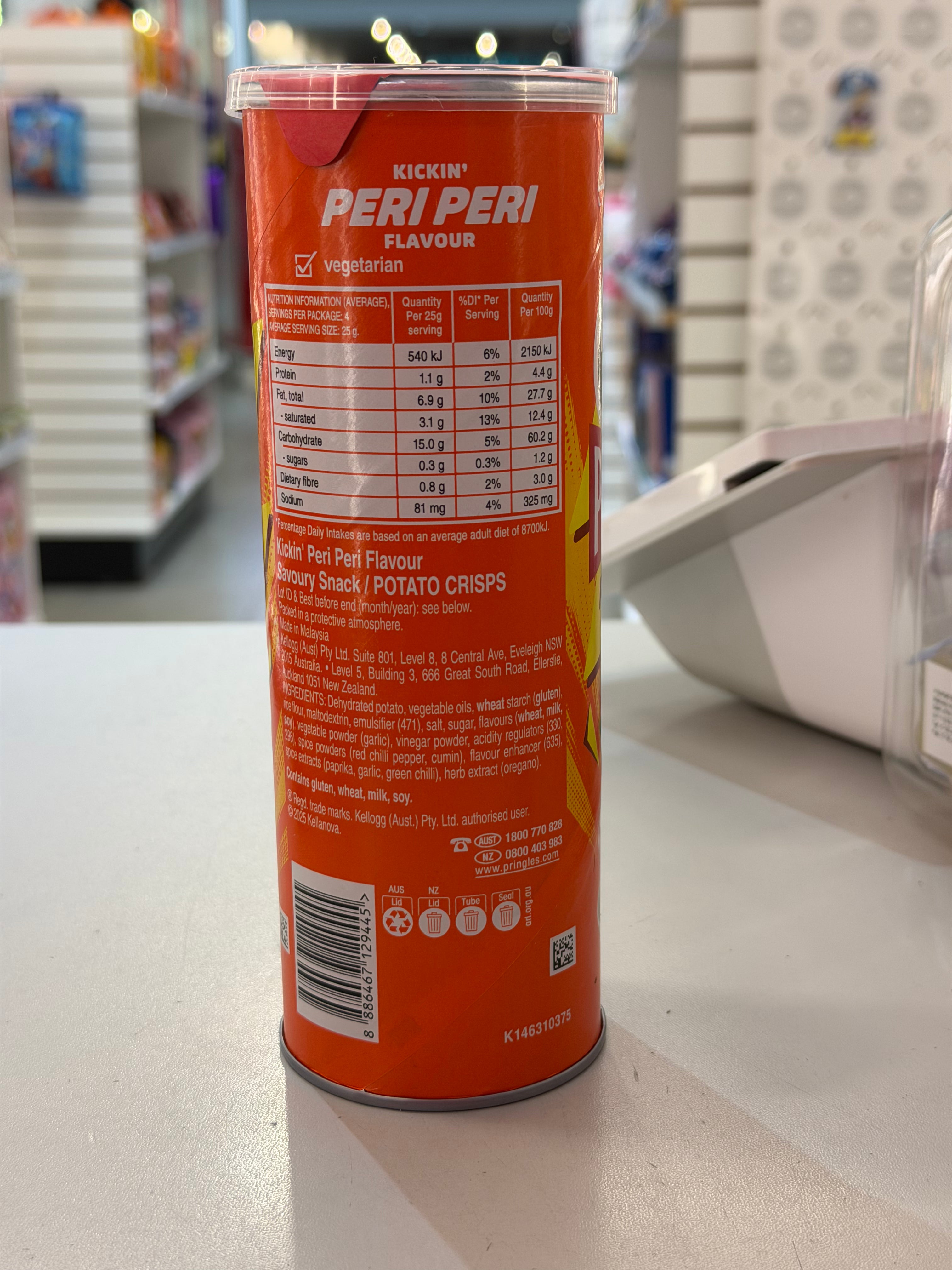 Pringles Kickin Peri Peri (118g)