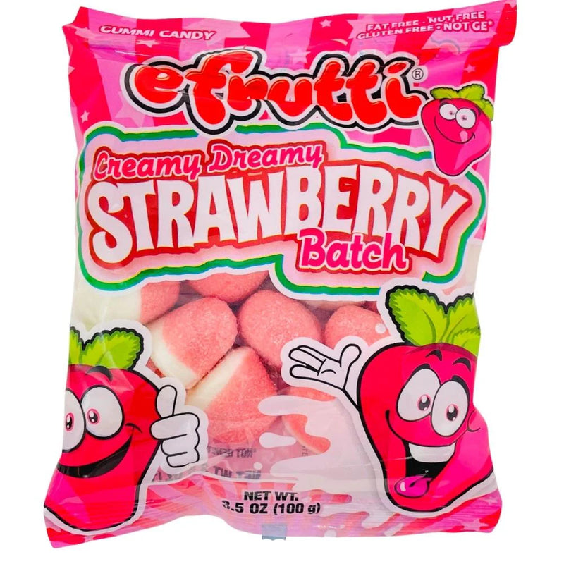 efrutti Creamy Dreamy Strawberry Batch (100g) Gluten-Free!