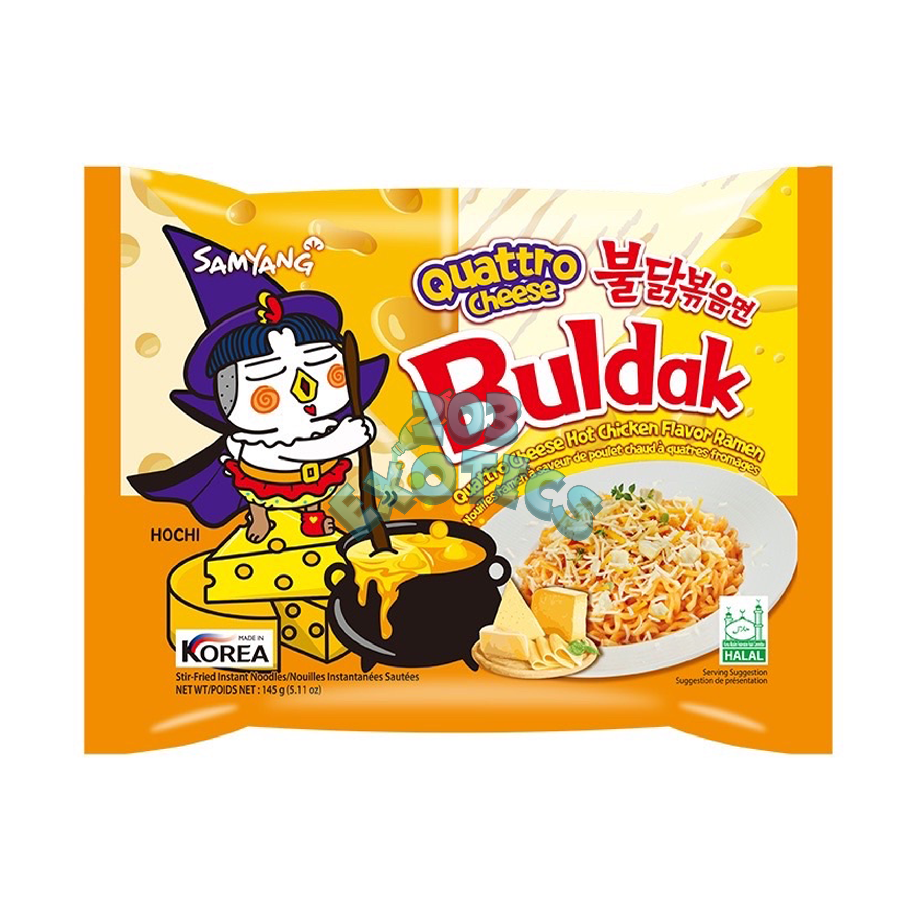 Buldak Ramen Quattro Cheese 203 Exotics buldak-ramen-quattro-cheese-203-exotics