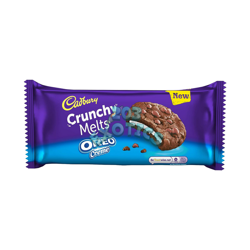 Cadbury Crunchy Melts Oreo Creme Chocolate Cookies (156g)