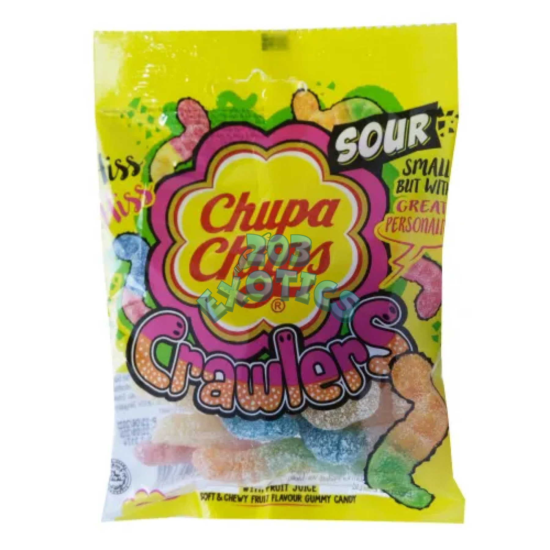 Chupa Chups Sour Crawlers (60G)