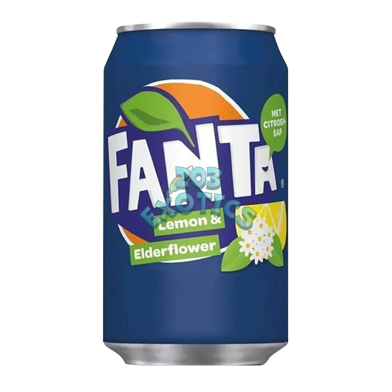 Fanta Elderflower & Lemon (330ml) (United Kingdom)