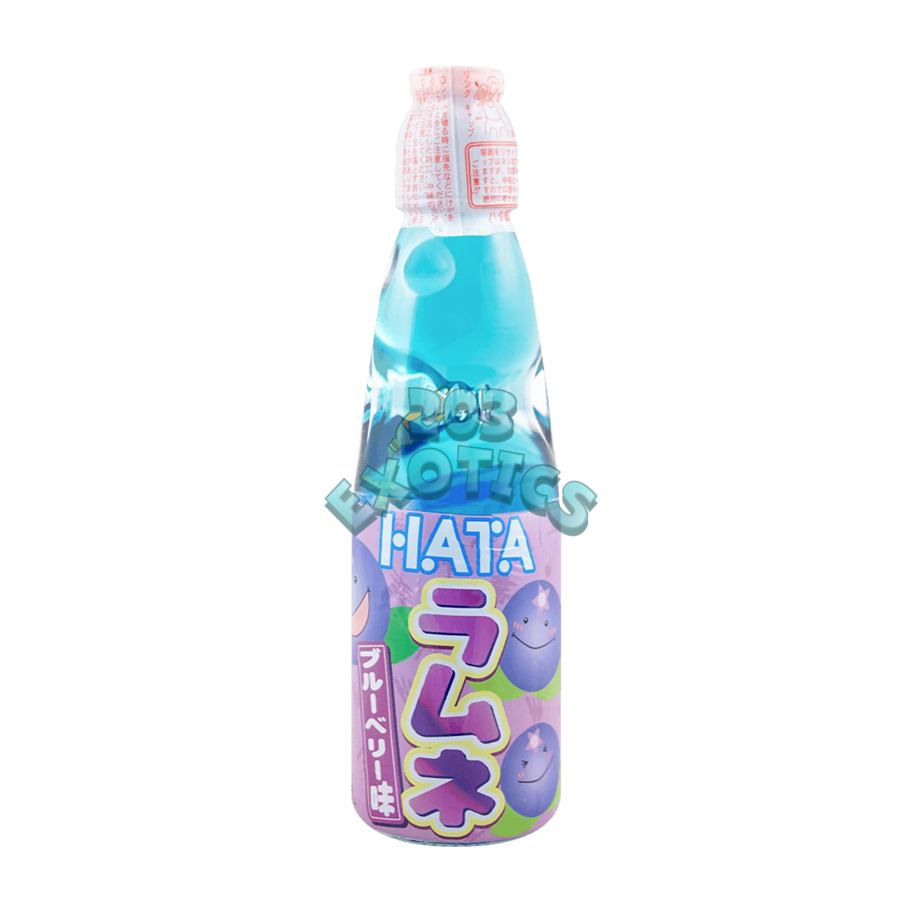 Hatakosen Blueberry Japanese Soda (200Ml)