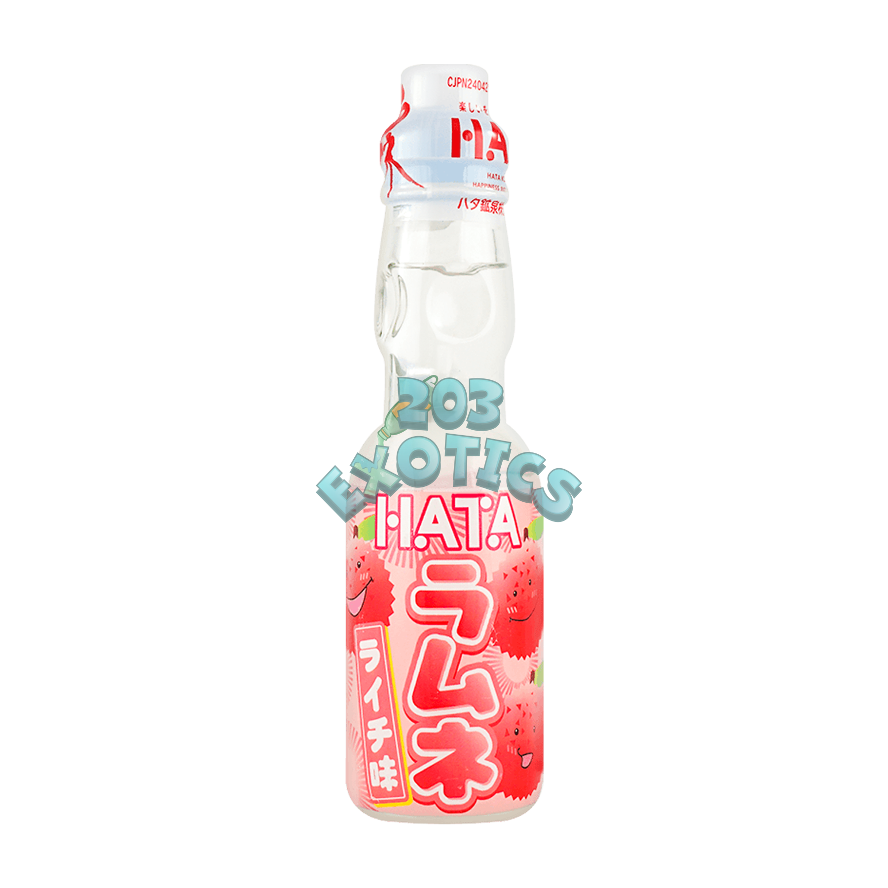 Hatakosen Lychee Ramune (200Ml)