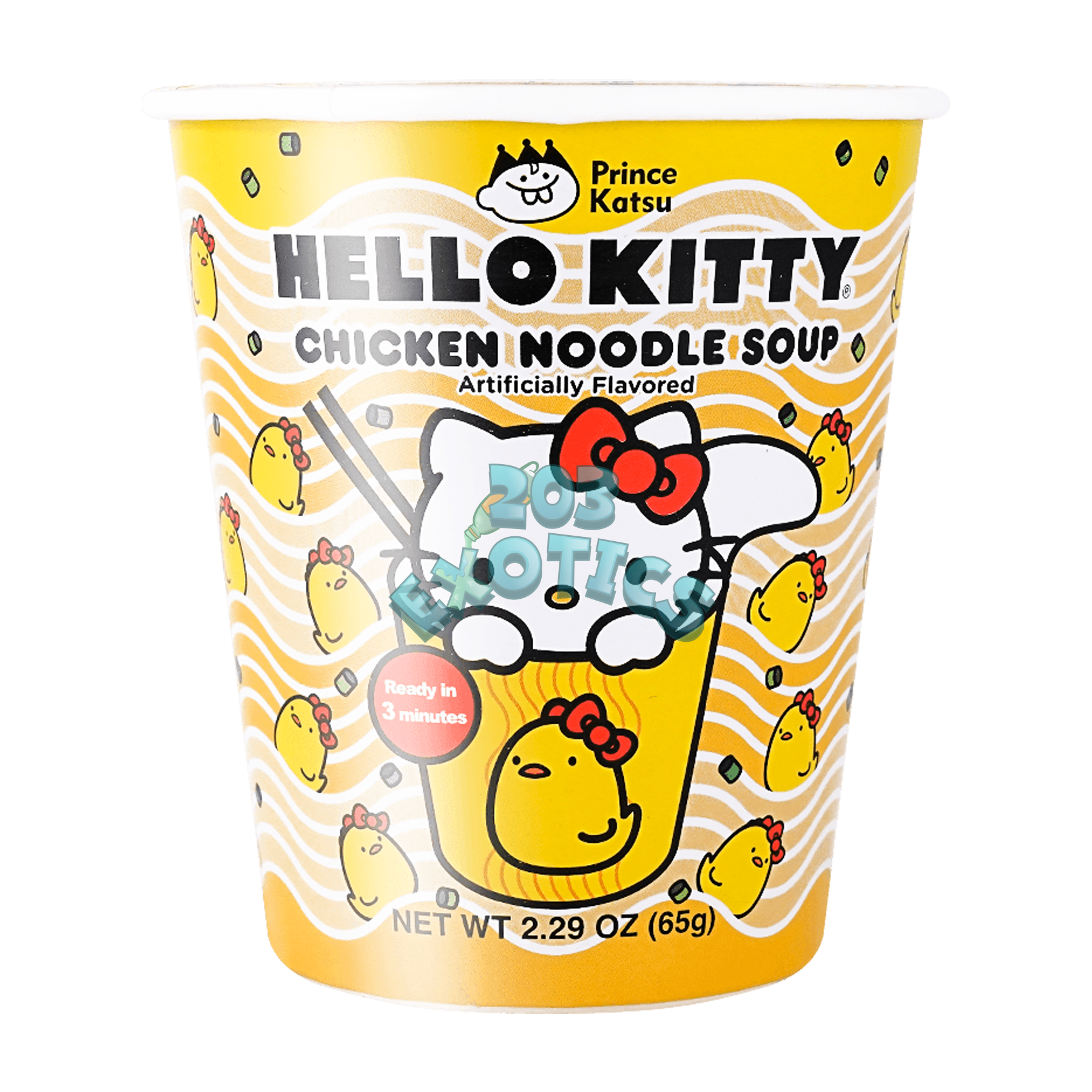 Hello Kitty Chicken Noodle Ramen (65G)