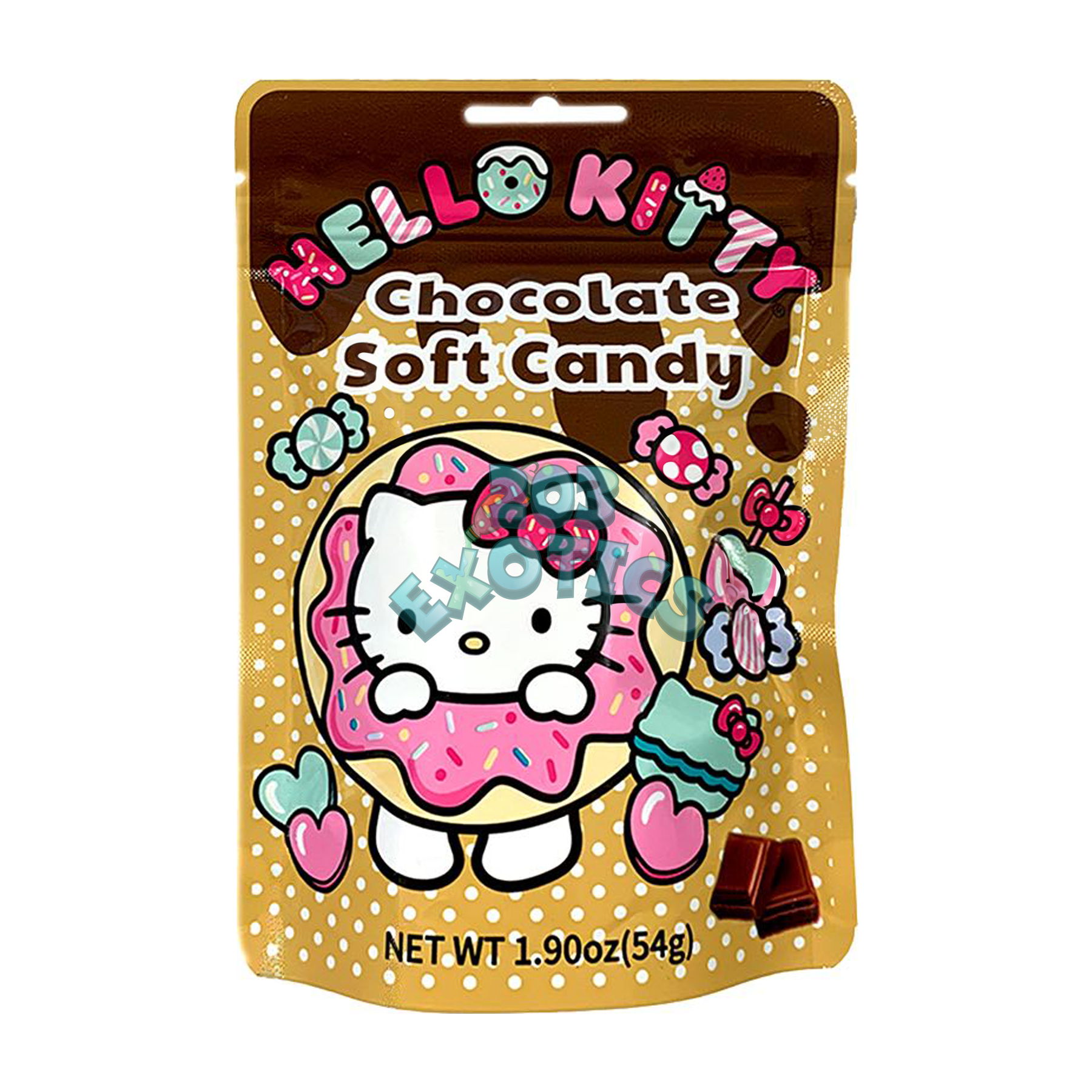 Hello Kitty Chocolate Soft Candy (54G)