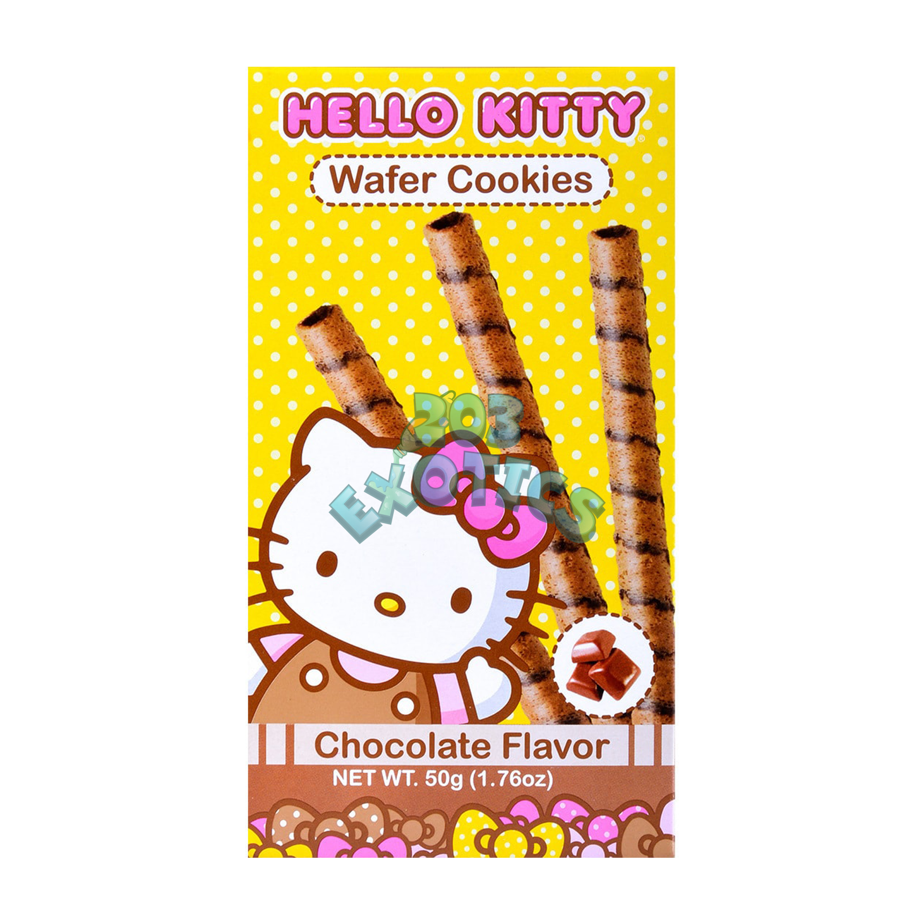 Hello Kitty Chocolate Wafer Cookies (50G)