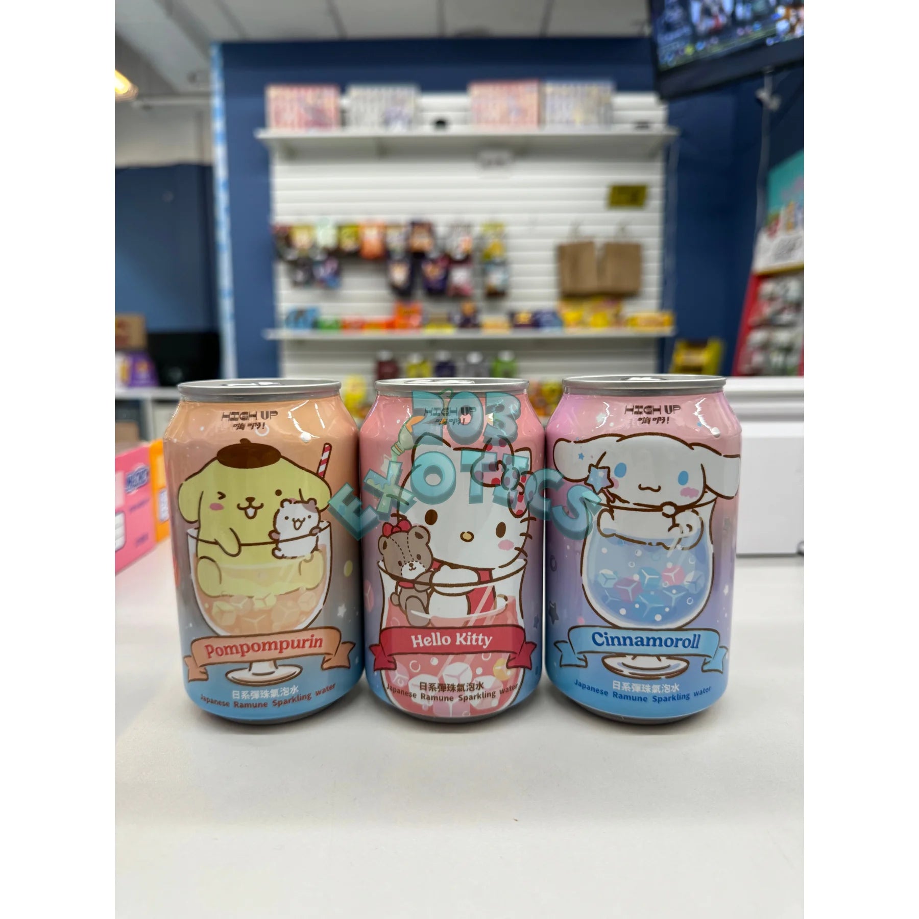 Hello Kitty & Friends Japanese Ramune Sparkling Water (330Ml)