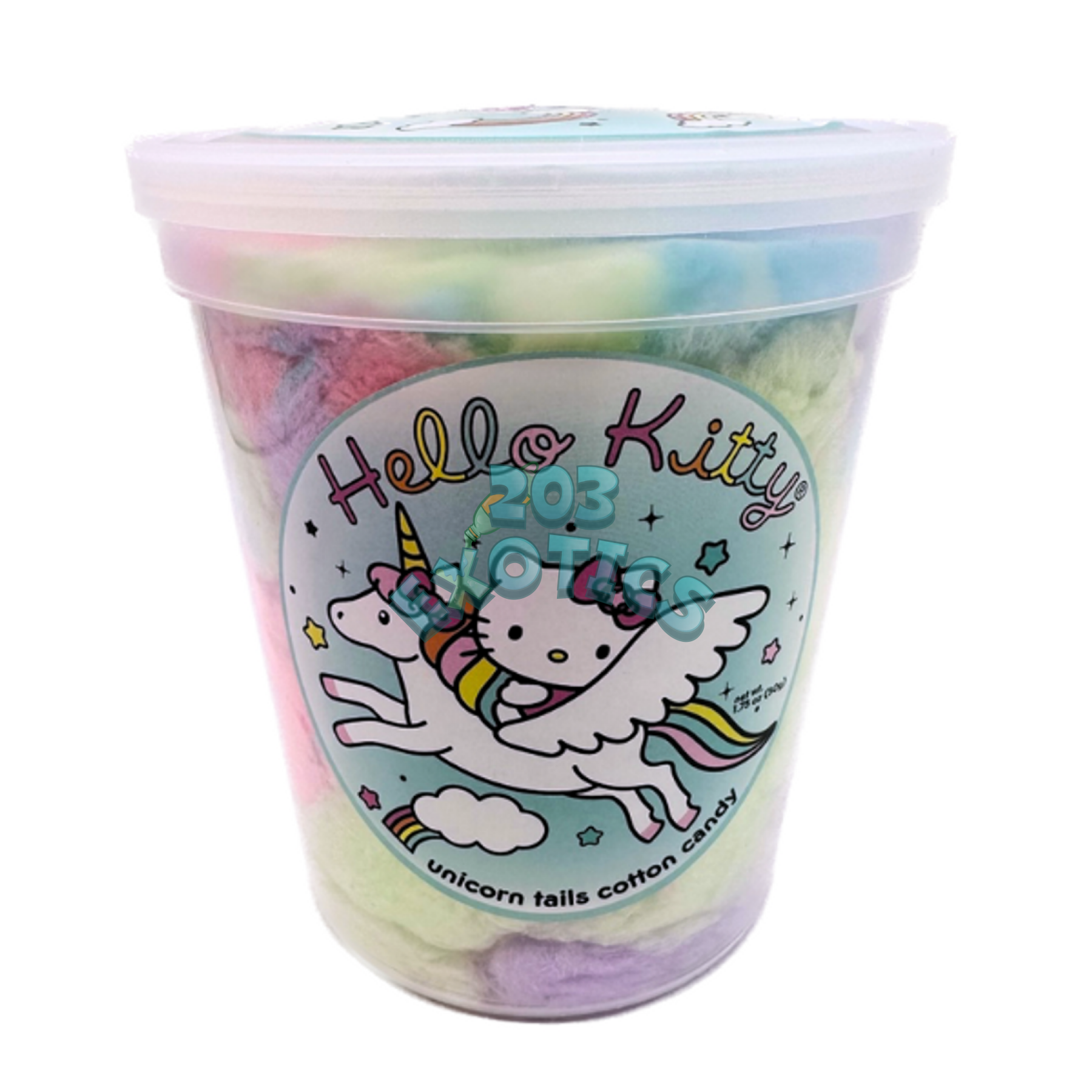 Hello Kitty Unicorn Tails Cotton Candy (25G) Sweets