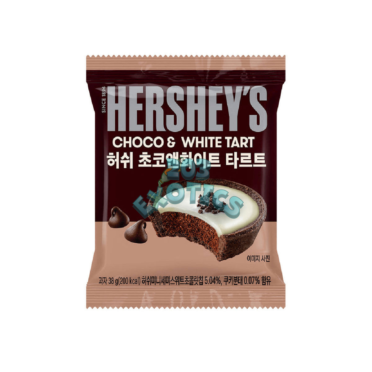 Hersheys Choco & White Tart (38g)