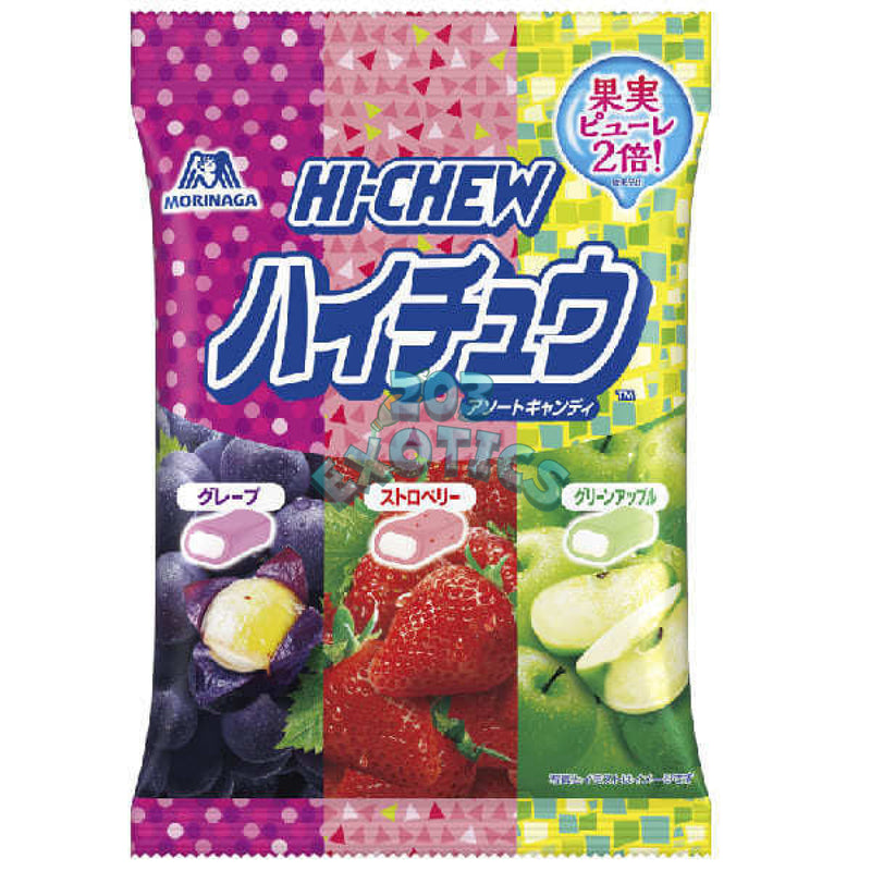 Hi-Chew Mixed Bag (Apple, Strawberry, Grape) (Japanese Version) (86g)