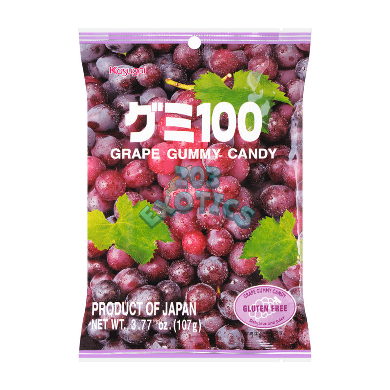 Kasugai Grape Gummy Candy (107g)