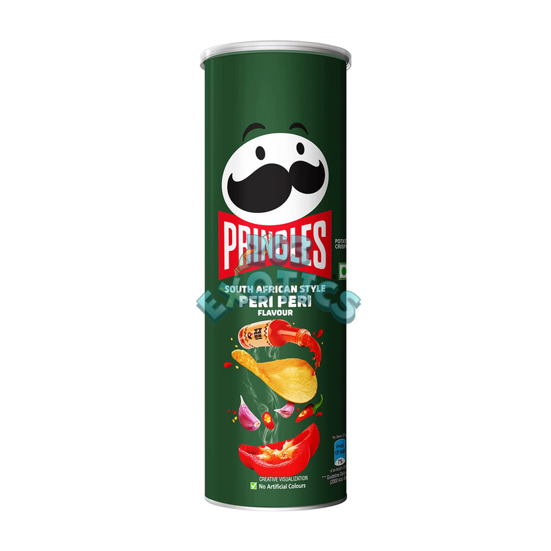 Pringles South African Style Peri Peri Flavored Chips (107g)