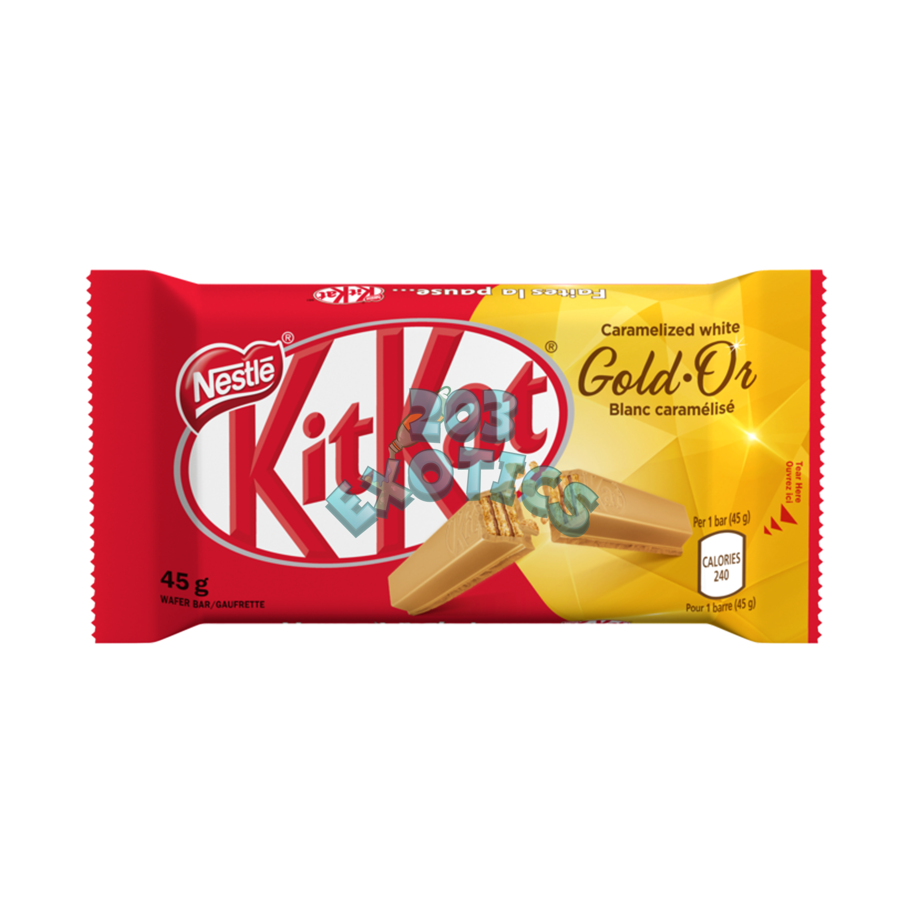 Kit Kat Gold Caramelized White Wafer Bar (45G)