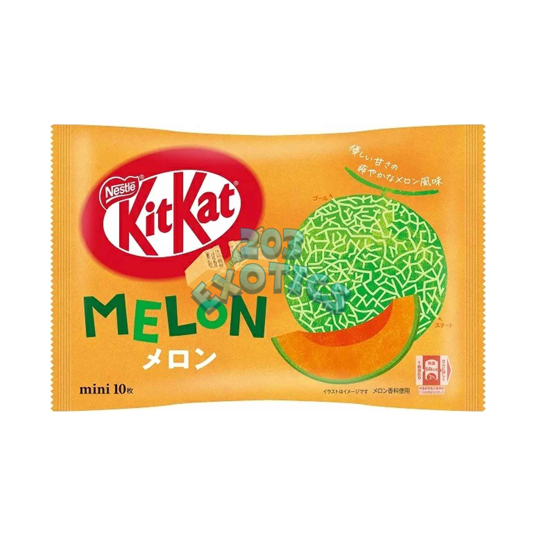 Kit Kat Melon Mini Chocolate Wafer (10Pc)