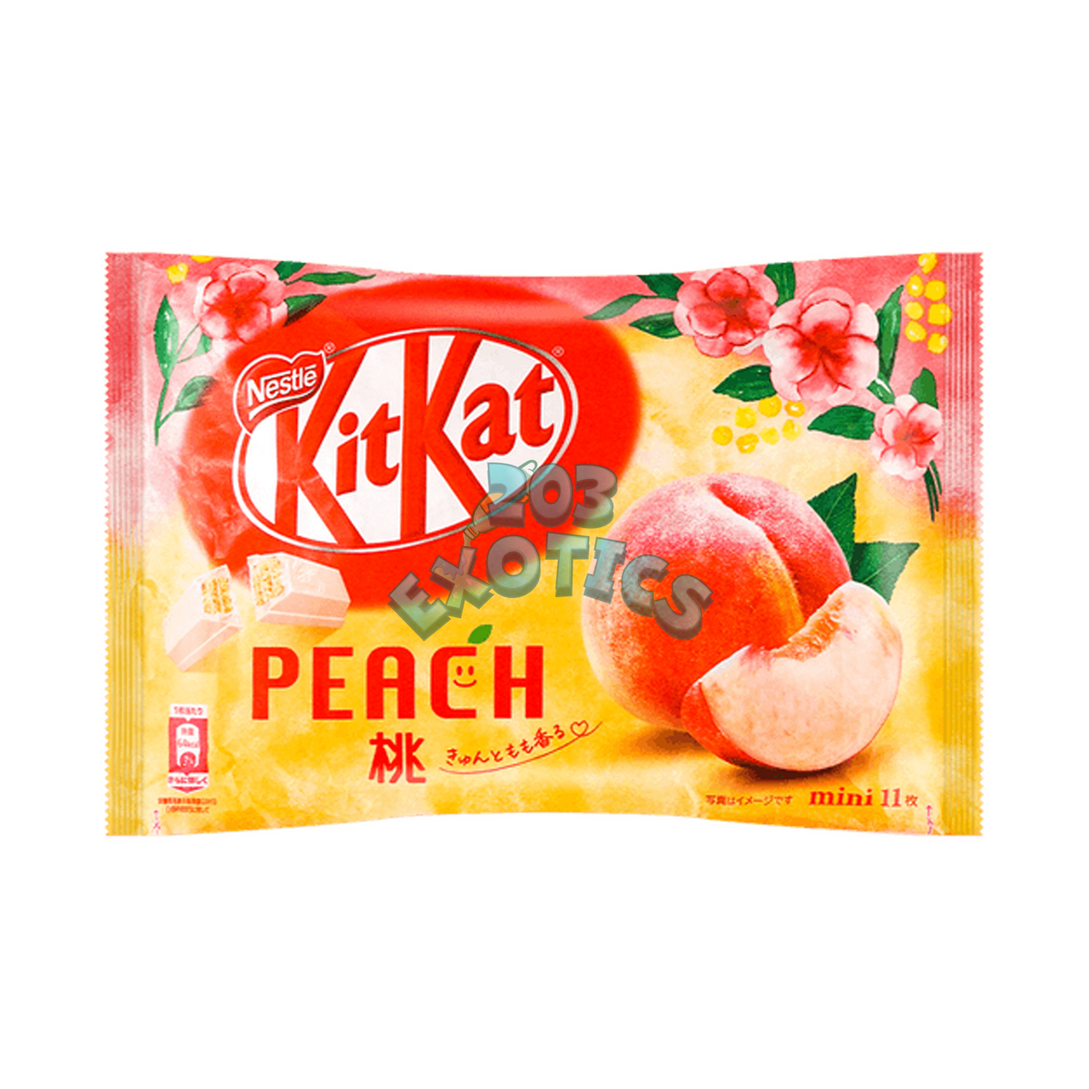 KitKat Peach Mini Chocolate Wafers (10pcs)