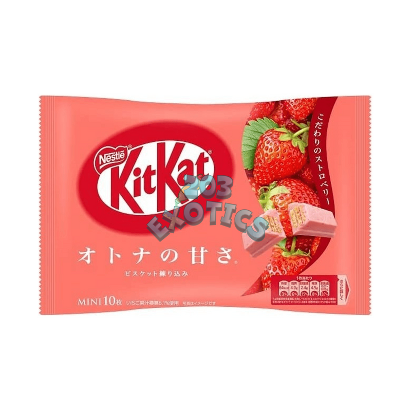 KitKat Strawberry Mini Chocolate Wafers (10pcs)