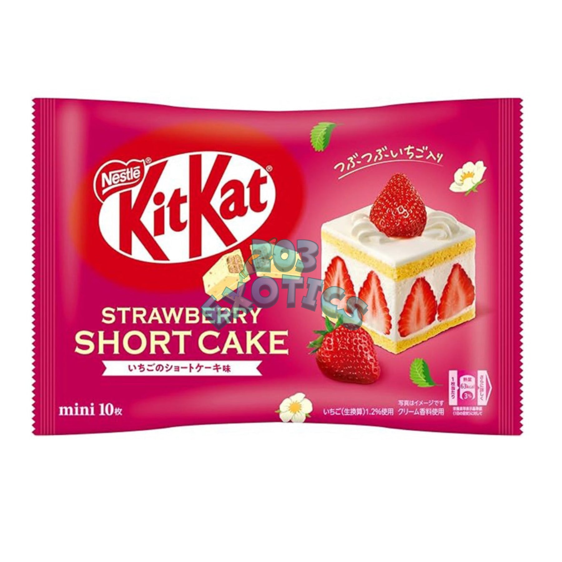 Kitkat Strawberry Shortcake (10 Pieces) New!!!!!