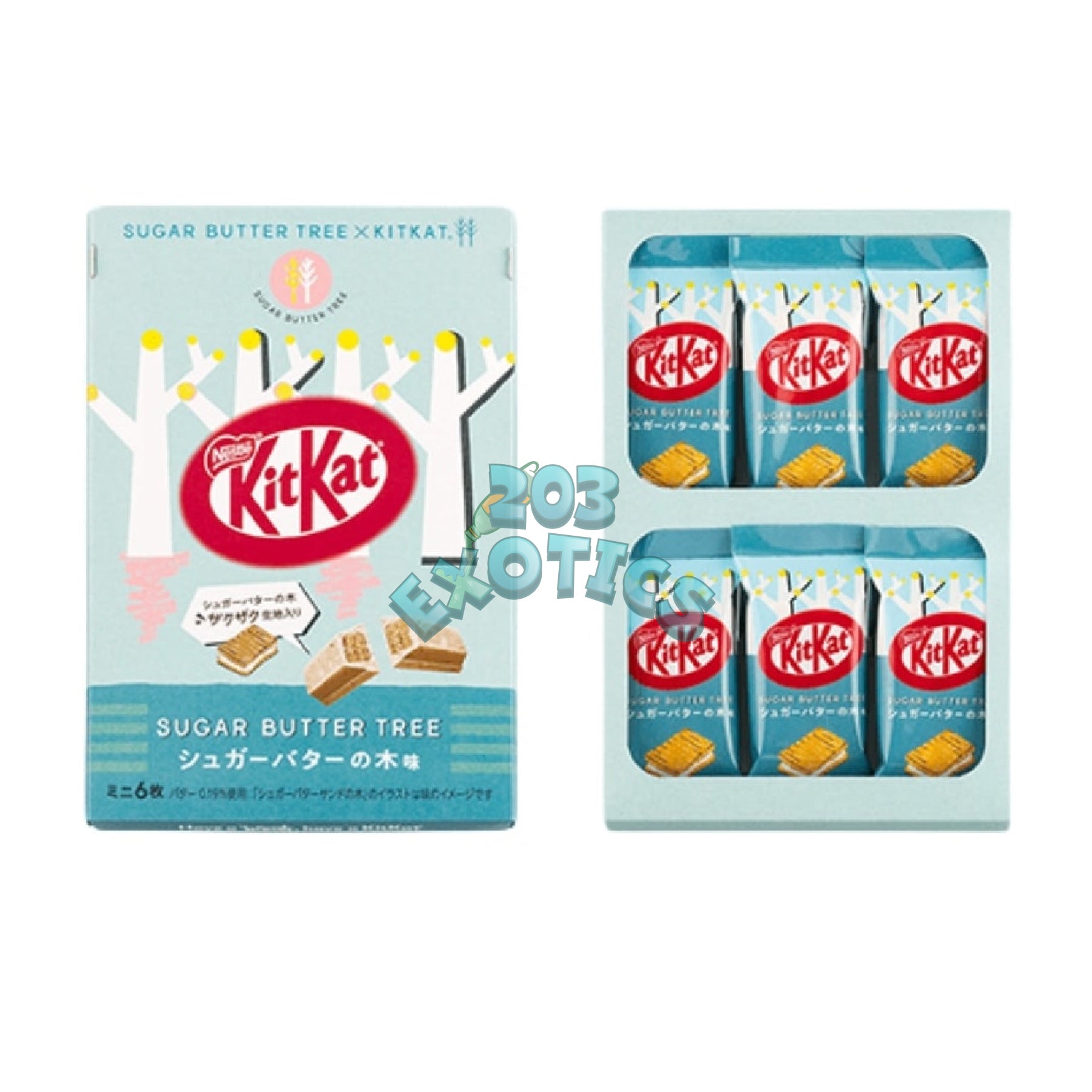 Kitkat Sugar Butter Tree 6 Pieces