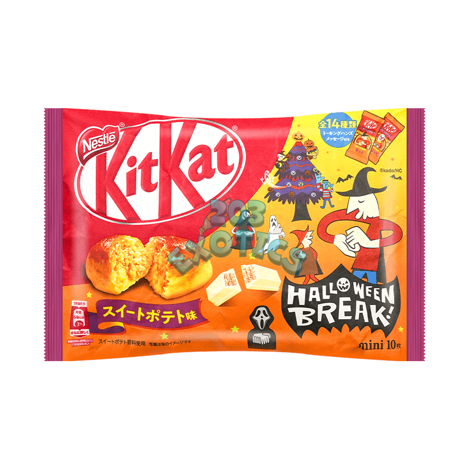 Kit Kat Sweet Potato Mini Chocolate Wafer (10Pc)