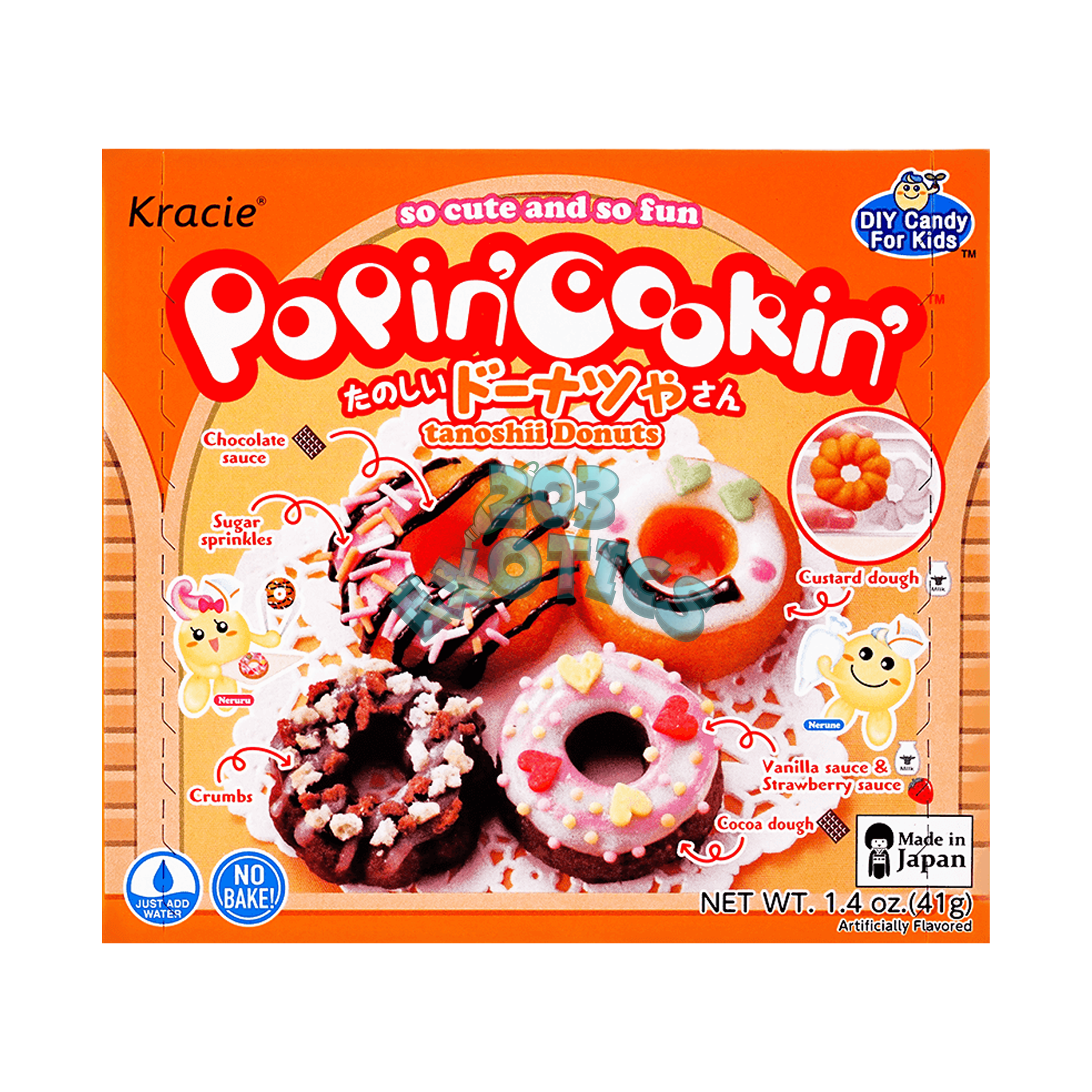 Kracie Popin Cookin Kit Soft Donuts Diy Candy (41G)