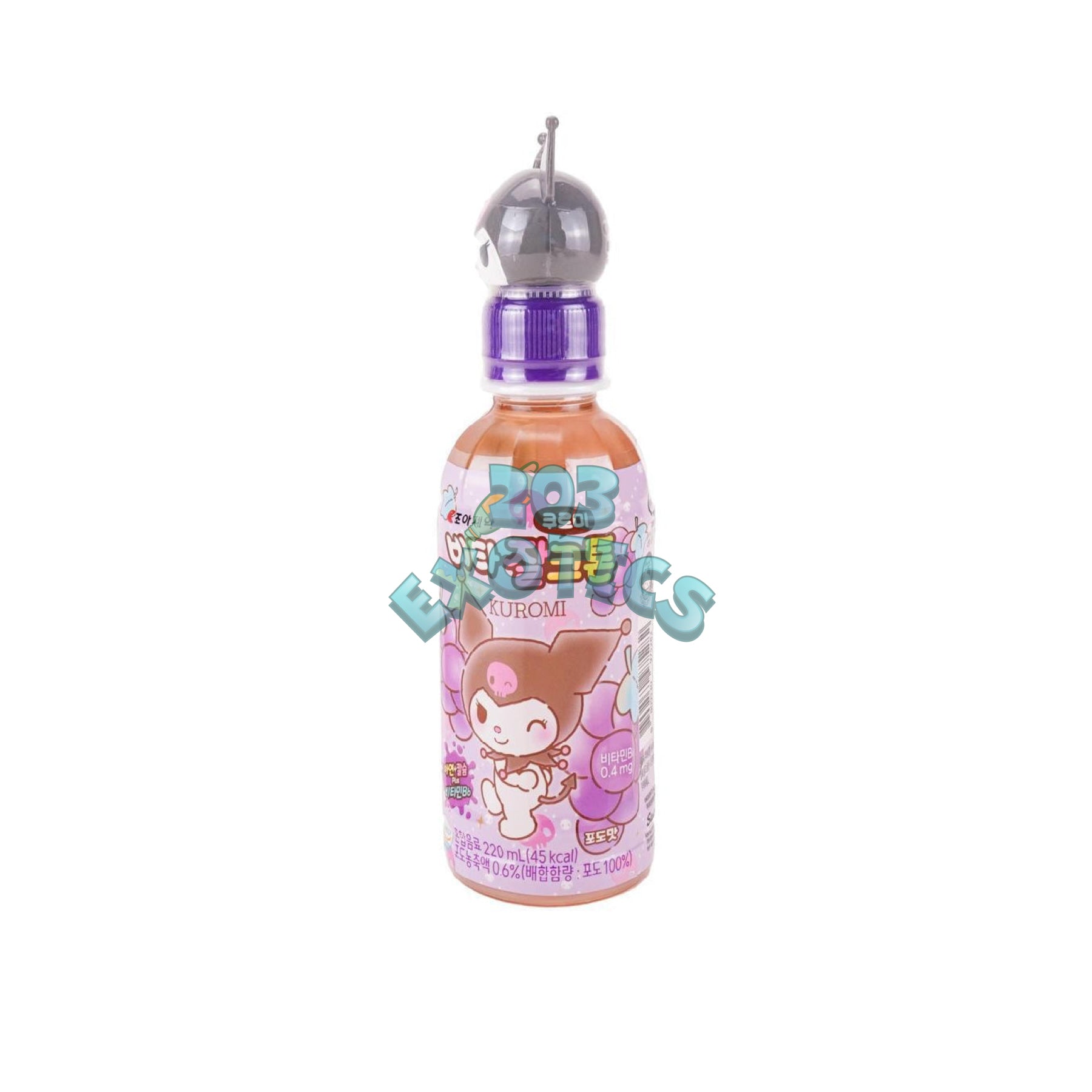 Kuromi Grape Flavored Juice (7.5Oz)