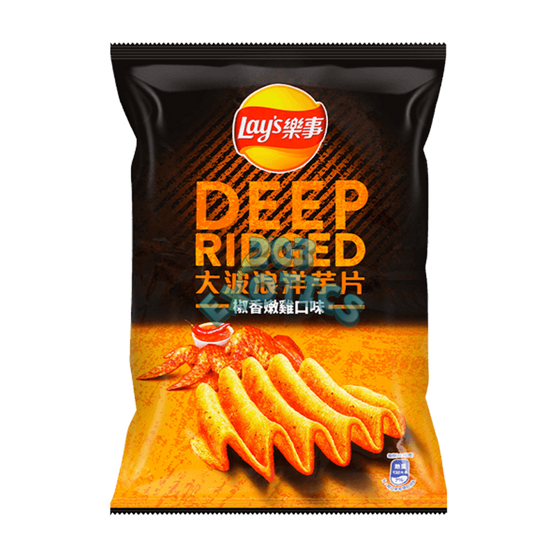Lay's Deep Ridge Pepper Chicken Flavored Chips