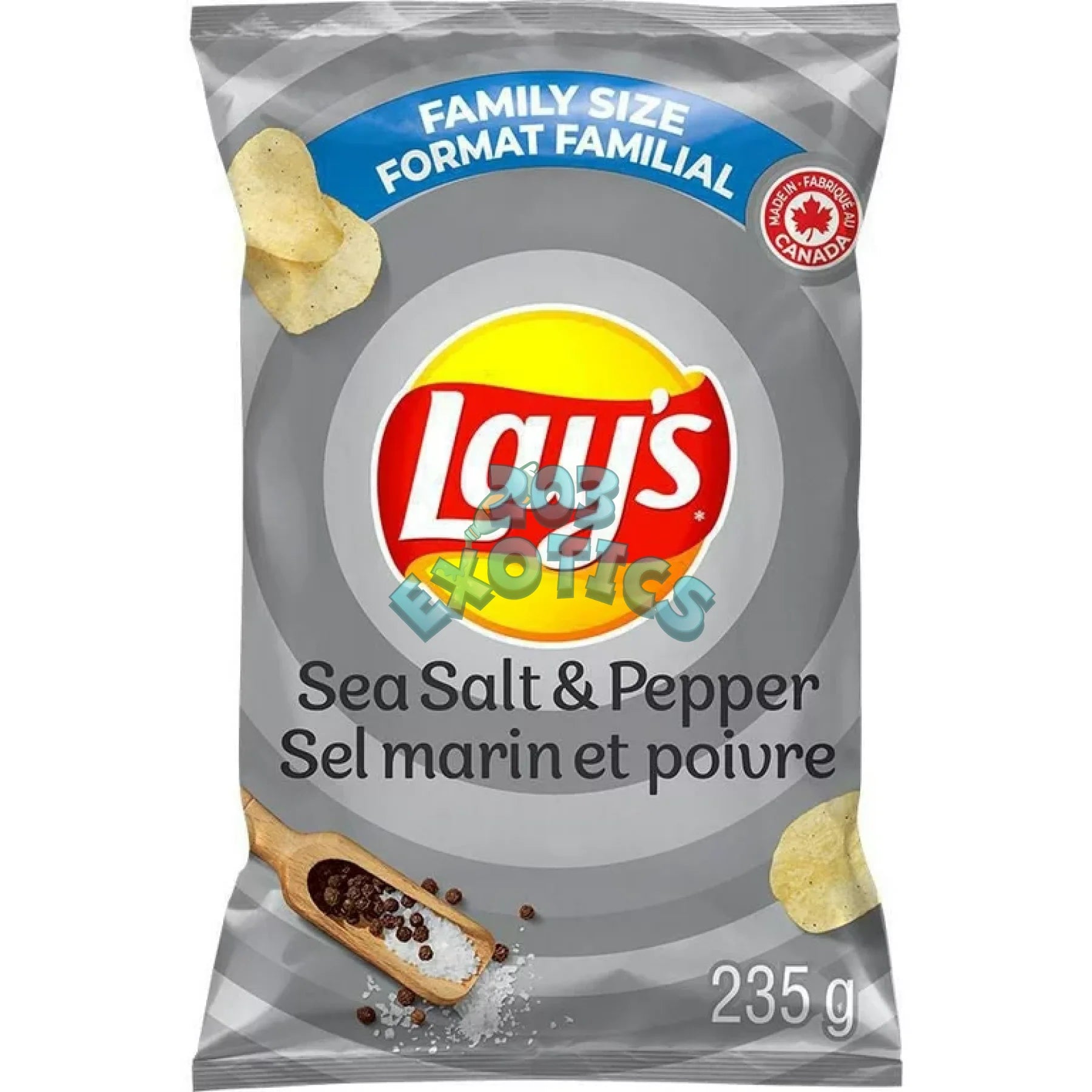 Lay’s Sea Salt & Pepper (235G) (Gluten Free)