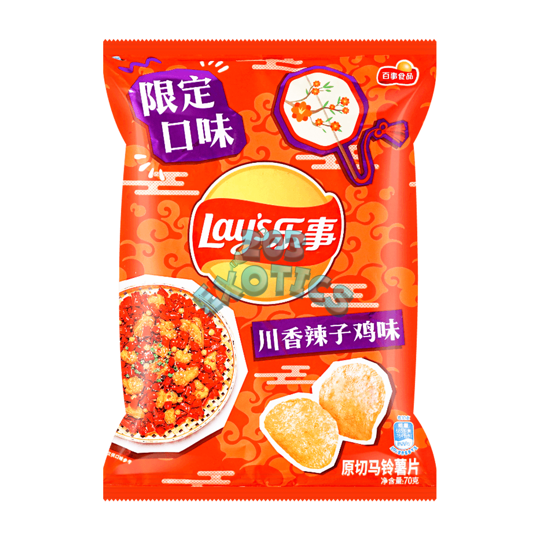 Lays Spicy Sichuan Chicken Flavored Chips (70G)