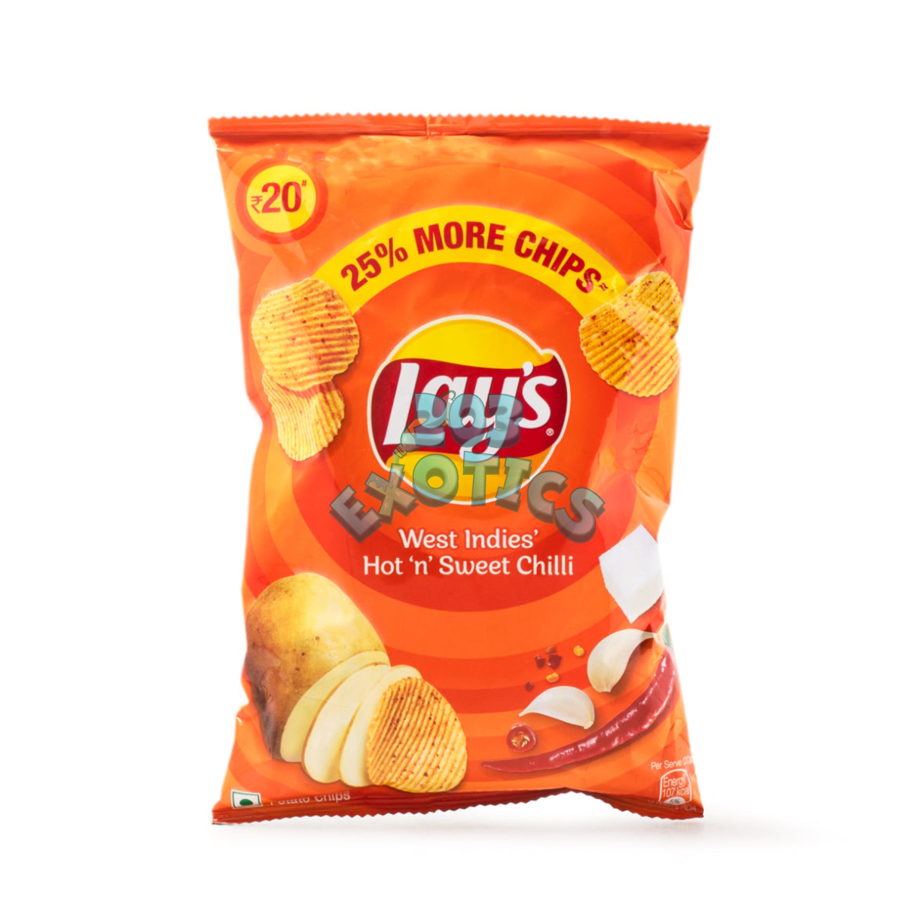 Lays West Indies Hot N Sweet Chili (48G)