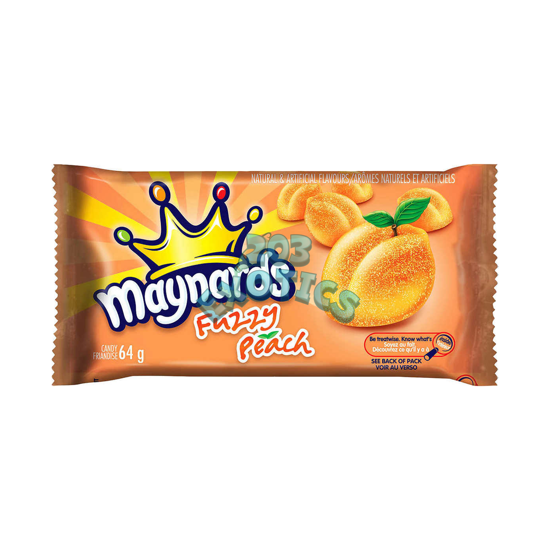 Maynards Fuzzy Peach (64G)