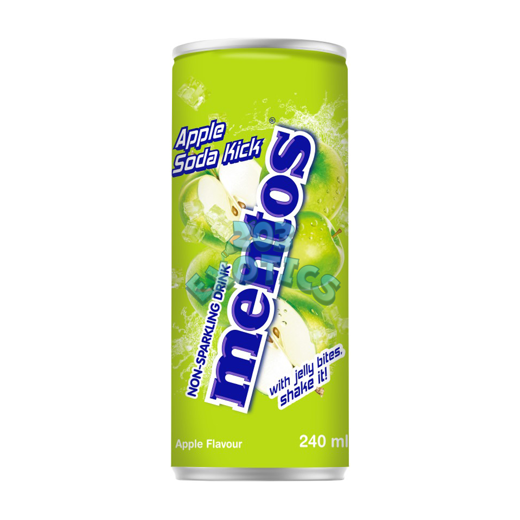 Mentos Apple Soda Kick (240Ml) Juice