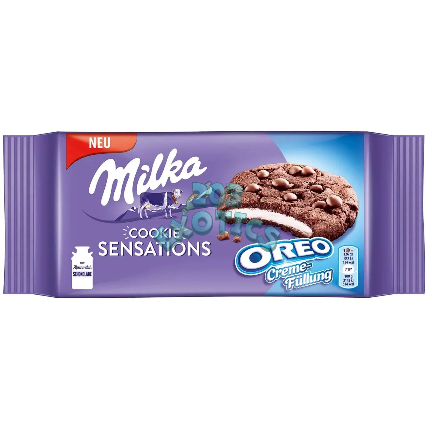 Milka Cookie Sensations Oreo Creme (156G)