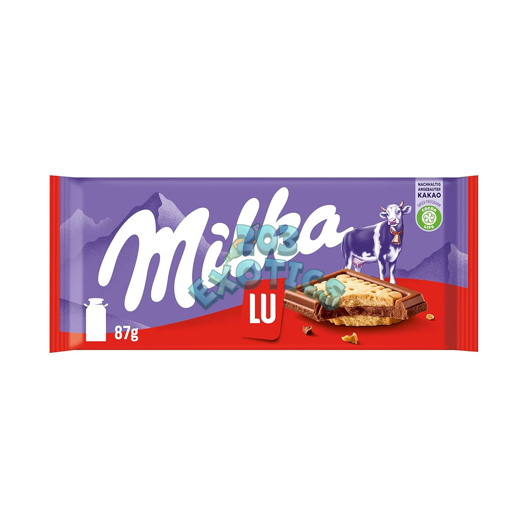 Milka Lu Biscuits Bar (87G)